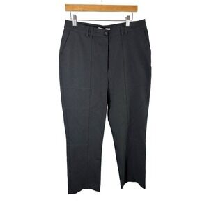 Jonathan Simkhai Jesslyn Crop Flare Pant in Black Size US 12
